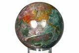 Colorful Ocean Jasper Sphere - Madagascar #317338-1